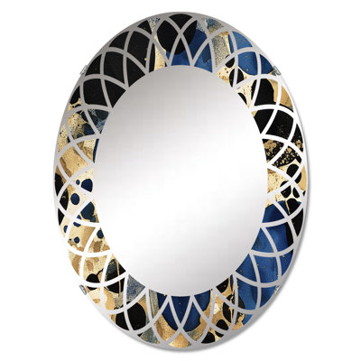 Berrycone Oval Mirror