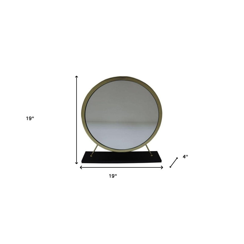 Miroir autoportant 19 po