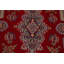 Tapis rouge en laine Kerman Persian Design