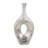 Ethean Decorative Stoneware Ceramic Vase with Sculptural Modern Silhouette and Textured Oval Body for Contemporary Display Appeal-1867914536