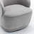 Stith Velvet Upholstered Swivel Barrel Chair-397156940