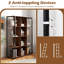 144cm H x 107cm W Metal Bookcase