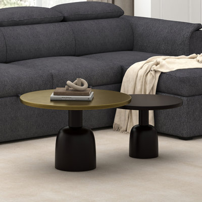 Griswalde Solid Wood Top Coffee Table