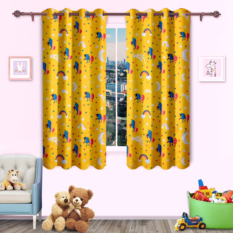 Bomera Sheer Curtain Pair, 167 W x 137 D cm