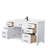 Beckett 66" Freestanding Single Bathroom Vanity with Cultured Marble Top-52605378-52605379-61131907