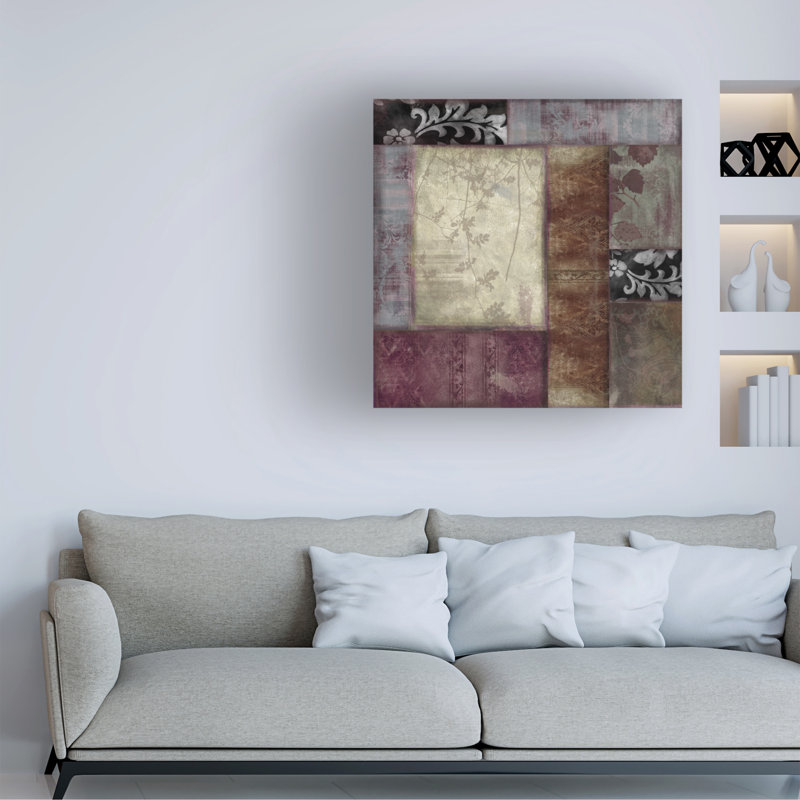 Art sur toile «bolle saasha colette iv», H 18 po x l 18 po