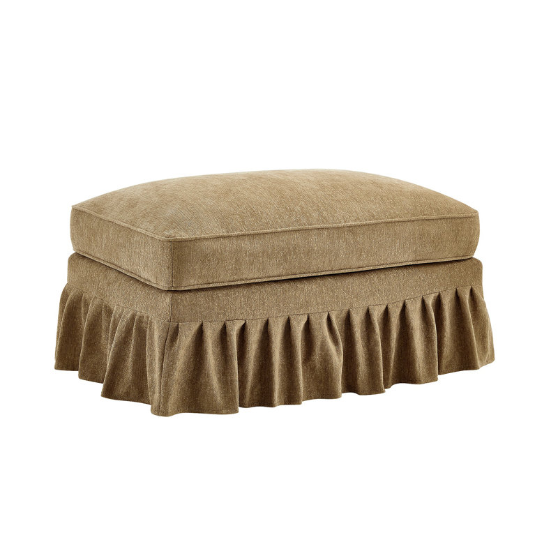 Ottoman Chenille, Light Coffee