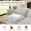 Canapé modulaire en lin mélangé Linen Blend, canapé convertible rembourré Cloud-1294422223