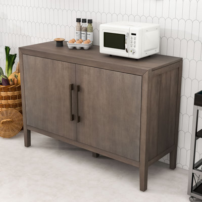 Buffet avec pieds réglables et 2 portes