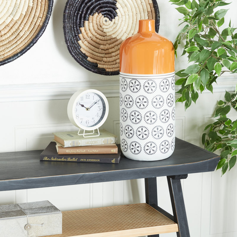 Stoneware Table Vase, 19.75" H x 12.45" W x 9.65" D