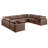 Itala Upholstered U-Shaped Sectional Reversible-94482595