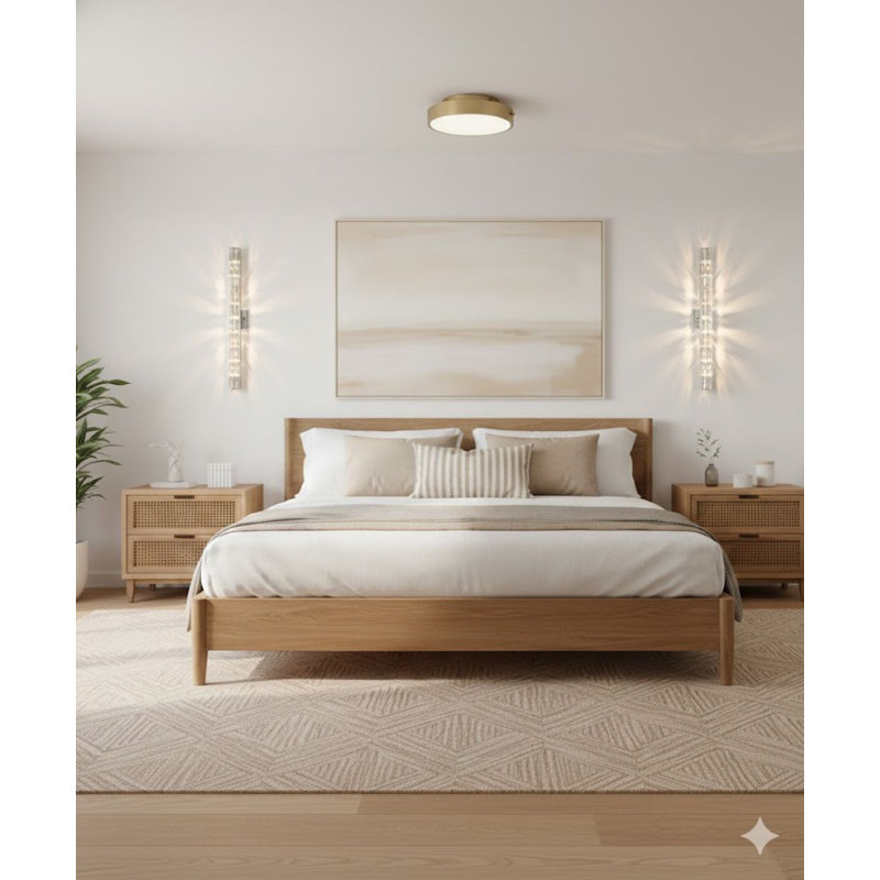 Applique murale transitionnelle en cristal 9 lumières Stegmair 
