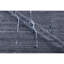 Tapis gris anthracite noué à la main-66882121