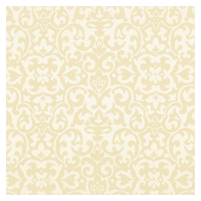 Grid Iron Damask Fabric, Angora