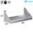 Stainless Steel Microwave Shelf, NSF Certified-90630381