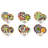 Sicilian Rhapsody 18 Piece Porcelain Dinnerware Set - Service for 6