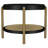 Benson Black Round End Table