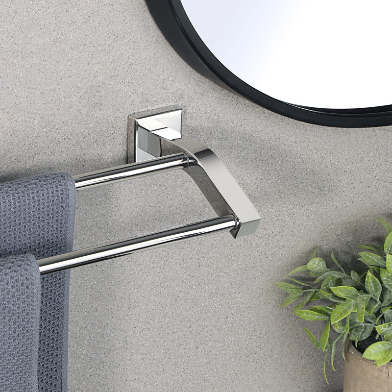 Porte-serviettes mural 29 po, Chrome poli