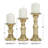Wood Tabletop Candlestick Set-109595607-117423