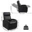 Faux Leather Heated Massage Chair
