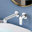 Robinet de salle de bain mural Topcraft-123398886