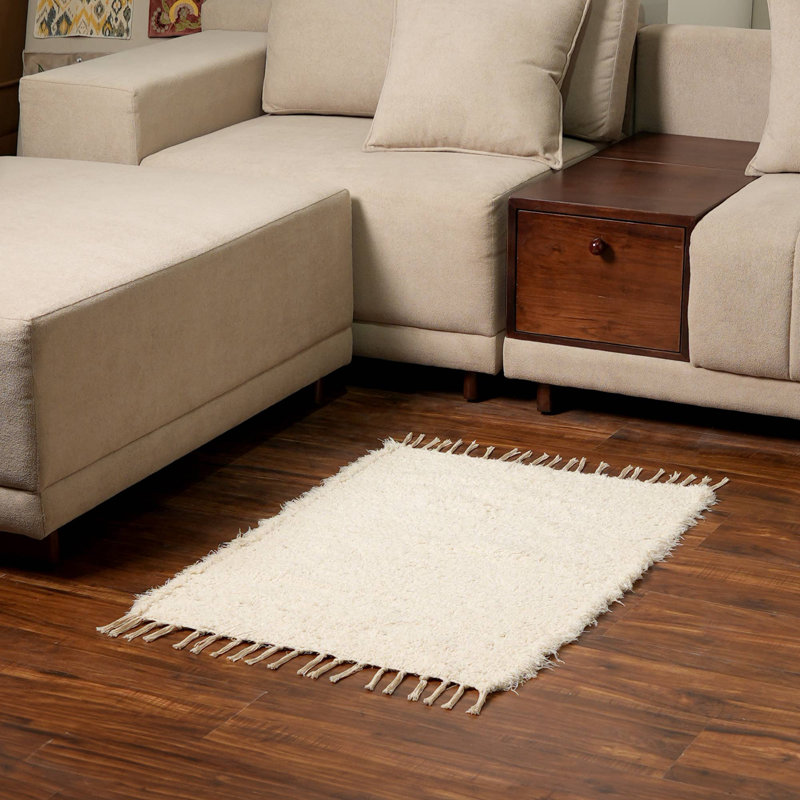 Rug | Camelot Scatter Rug | 36 X 24" | Home Decor White Rug, White