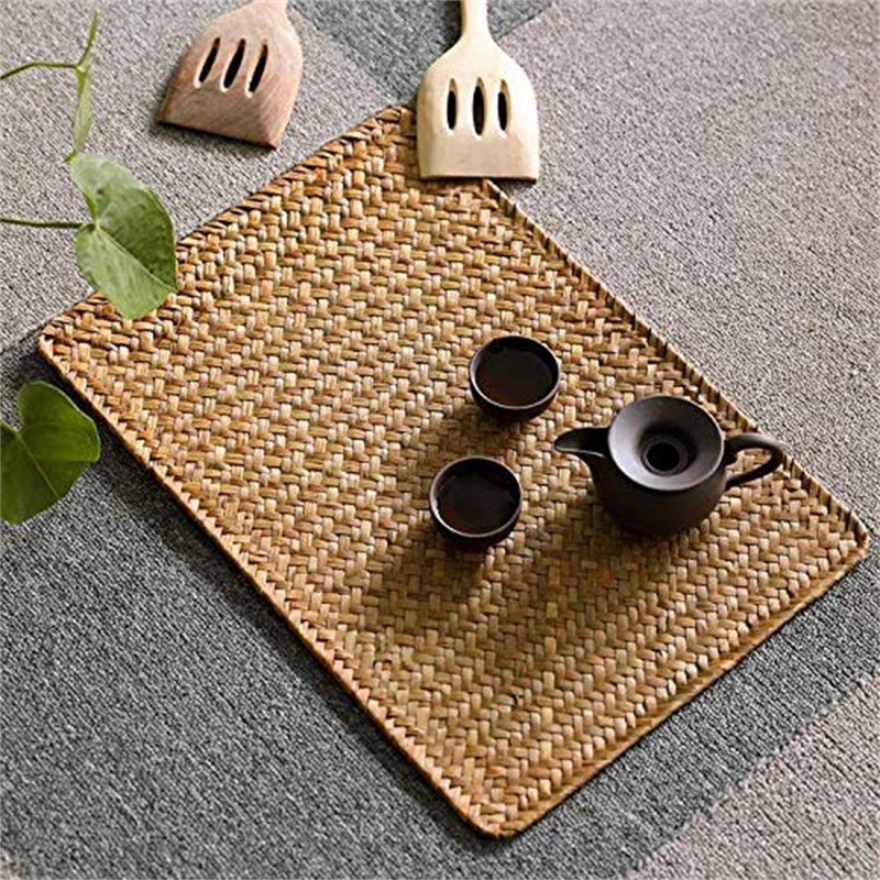 Alliah Seagrass Placemat And Coaster Set