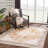 Albar Moroccan Machine Washable Brown Area Rug-217022913