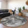 Premium Machine Washable Cerrito AMF518 Gray Rug