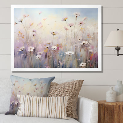 " White Wildflowers Whispering Breeze II "