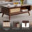 Ailia Solid Wood Single Coffee Table-574711218