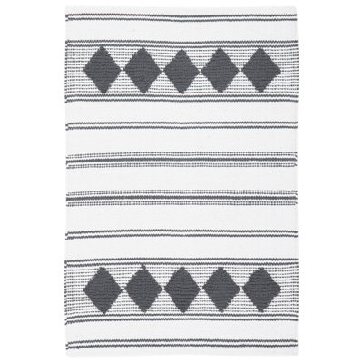 Breckenridge Flat Weave Cotton Geometric Rug