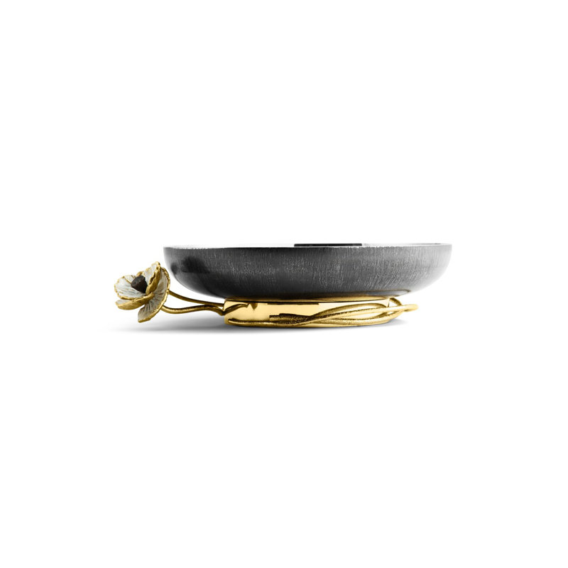 Anemone 10.25" W Footed Platter