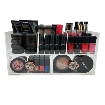 Andrea Acrylic Makeup Organizer