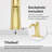 Willa Single Hole Bathroom Faucet with Drain Assembly-93559661