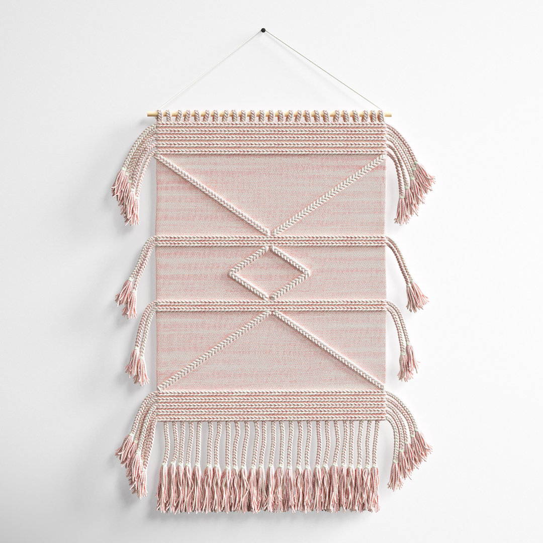 Hand Woven Cotton Wall Hanging Joss & Main