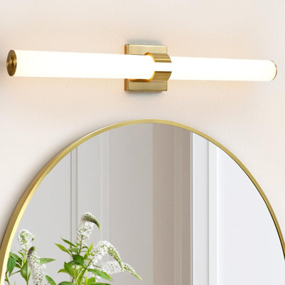 Dimmable LED Vanity Light Fixture With Acrylic Shade - Modern Bathroom Sconce For Mirror, Bedroom, And Living Room - Energy Efficient 36W 3000K Lighting
