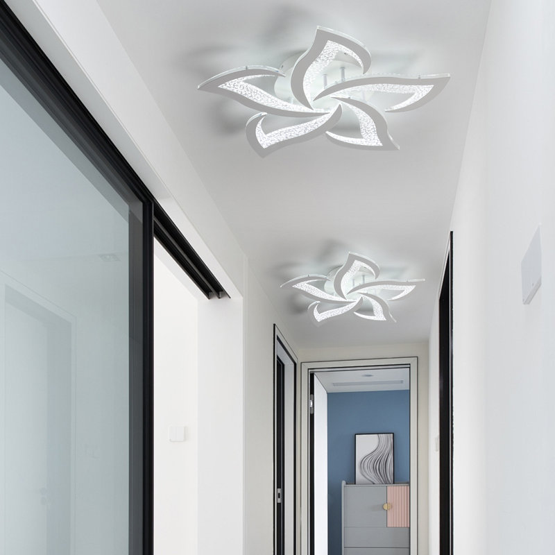 Izzabella 5 - Light 60cm LED Flush Mount, White