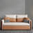 Orange Polyester Modular Sofabed cushion couch-129864369