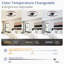 Ventilateurs de plafond modernes de 22 pouces avec lumières et télécommande-75145300-75145323