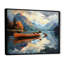Canada Mountain Lake Reflections II - reproduction sur toile-63451994-63451993