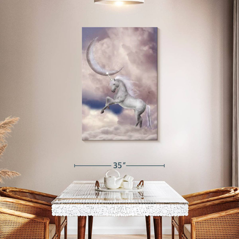 Kelan Unicorn Fantasy, 45" H x 30" W