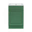 Meuble-lavabo de 20 po avec lavabo, meuble-lavabo avec tablette de porte et tablette réglable, vert-490855121-490855122