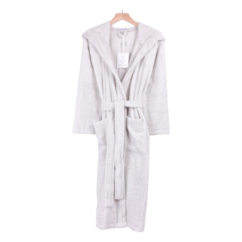 Mid-Calf Bathrobe with Pockets, XXL