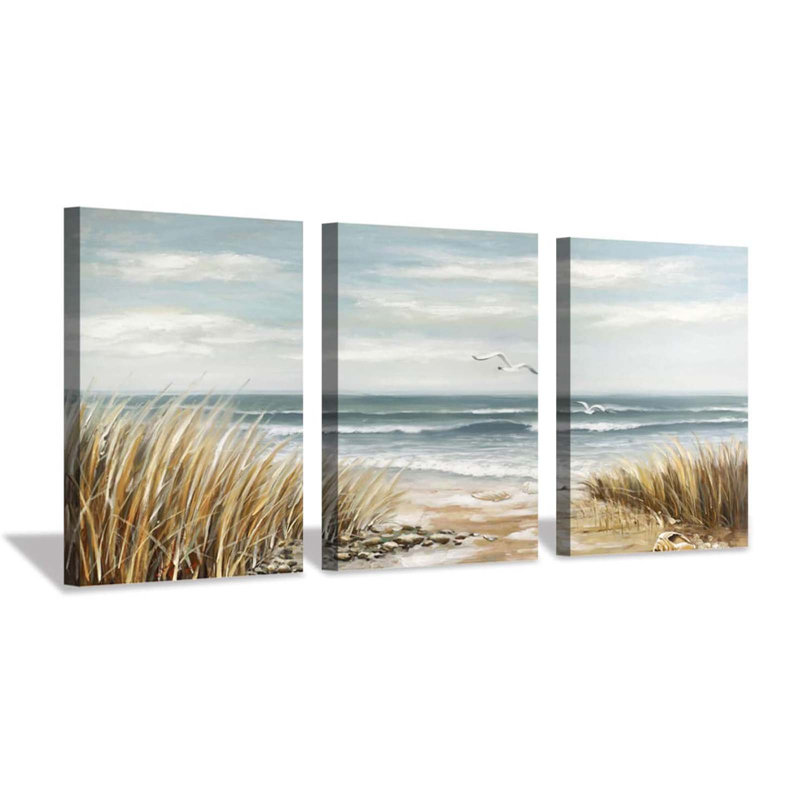 3 Piece Wrapped Canvas Wall Art