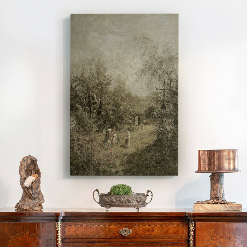Impression sur toile encadrée, H 28 po x l 19 po