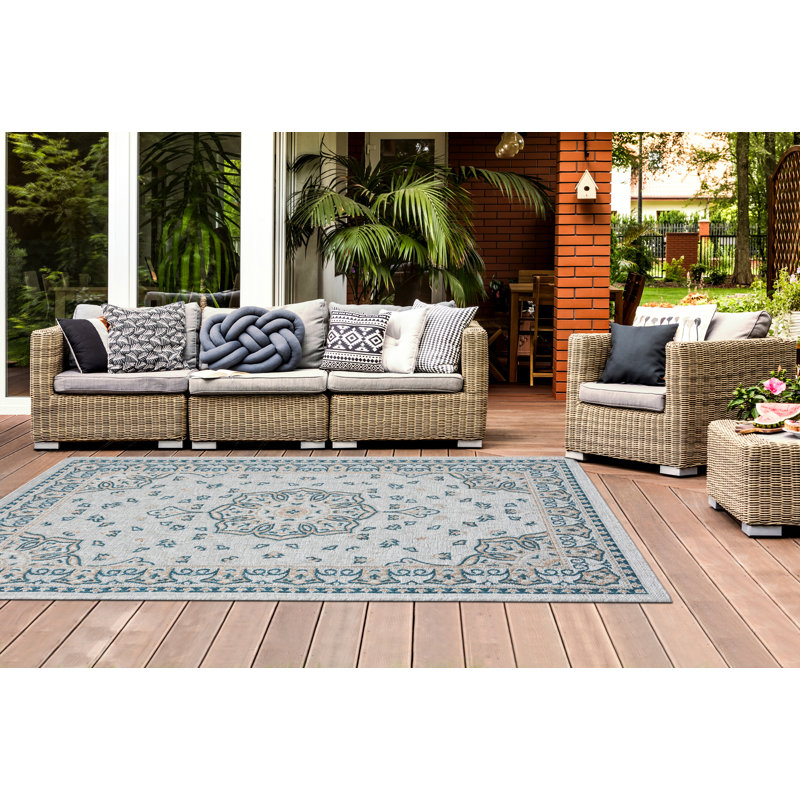 Horatius Flatweave Indoor Rug, Rectangle 7'7" x 10'