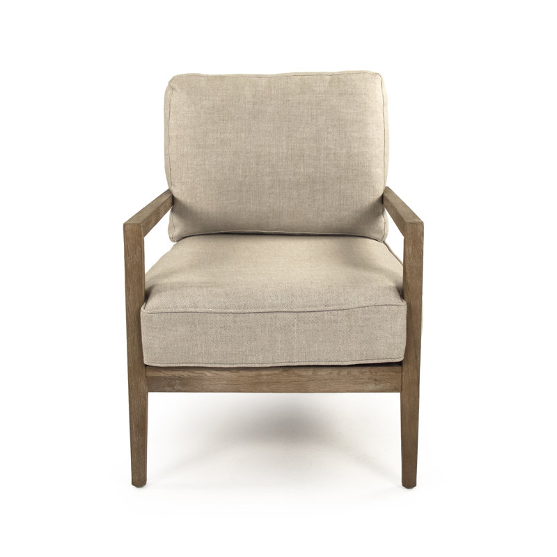 Davin Linen Club Chair