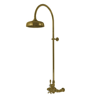 Exposed Thermostatic Shower System (P1087) by Strom Living