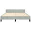 Maecie Velvet Platform Bed Base, No Box Spring Needed / No Mattress-2036132139-2036132135